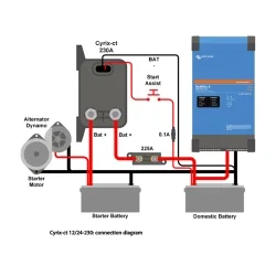 Victron Cyrix-ct 12/24V 120A Intelligent Battery Combiner