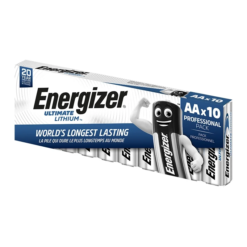 Energizer Ultimate Lithium AA Lithium Batteries (10 Units)