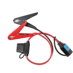 Victron Blue Smart Clamp Connector with 30A ATO Fuse for the Blue...