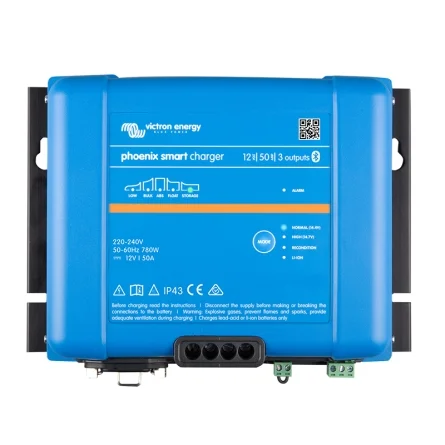 Victron Phoenix Smart IP43 12V / 50A (3) Battery Charger