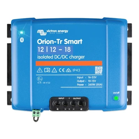 Victron Orion-Tr Smart 12-12 18A (220W) DC-DC Charger Isolated