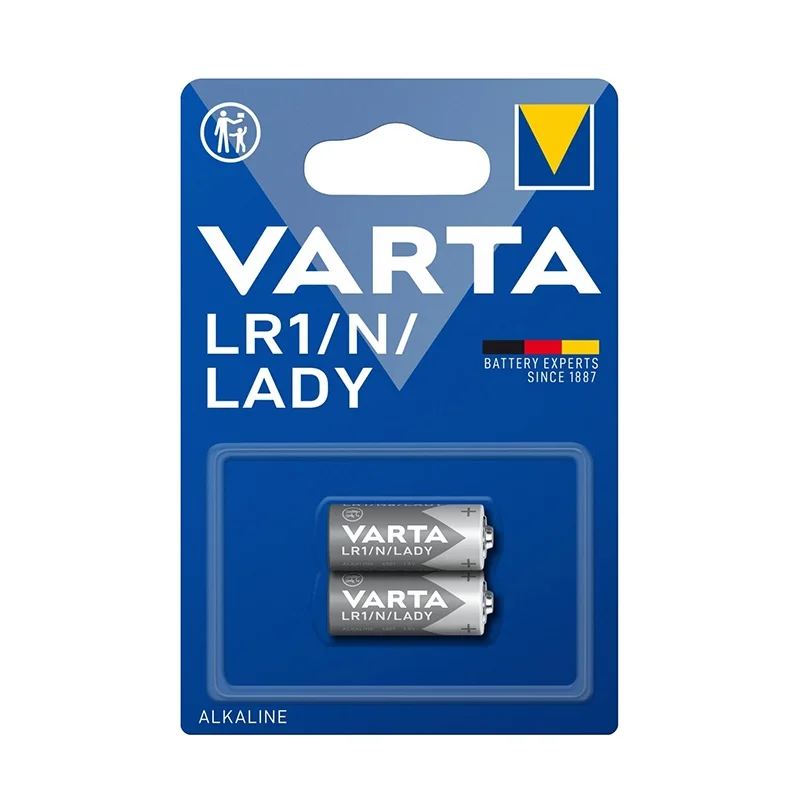 Varta LR1 N LADY Alkaline Special Batteries (2 Units)