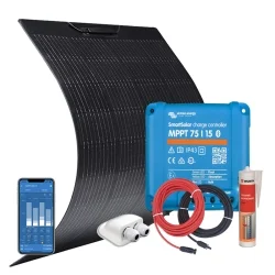 Flexible Solar Energy Kit 12V 180W with Victron MPPT Regulator