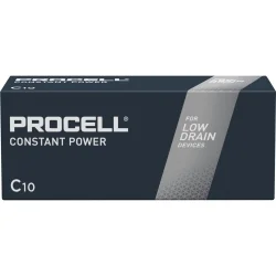 Procell C LR14 Constant Power Alkaline Batteries (10 Units)