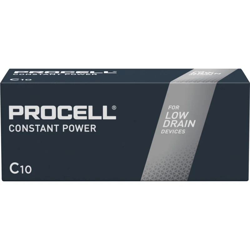 Procell C LR14 Constant Power Alkaline Batteries (10 Units)
