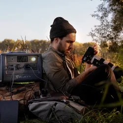 The BLUETTI EB70 Portable Power Station 716Wh 1000W Ultra-Stable LiFePO4 Battery