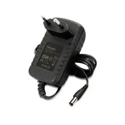 Power supply adapter 24 volts 2 Amps.