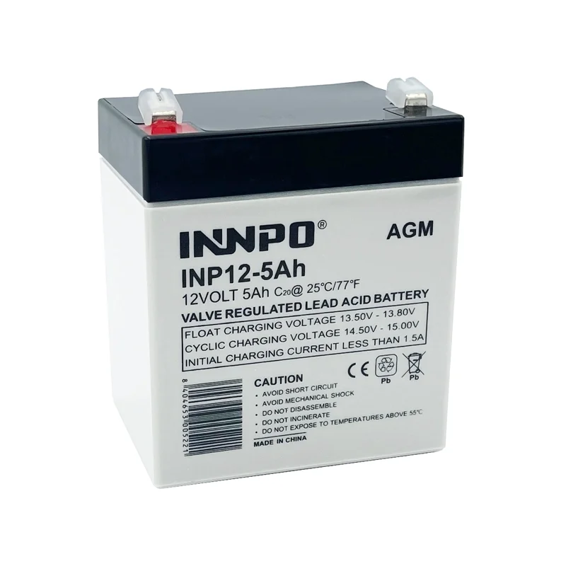 Lead-Acid AGM Battery 12V 5A