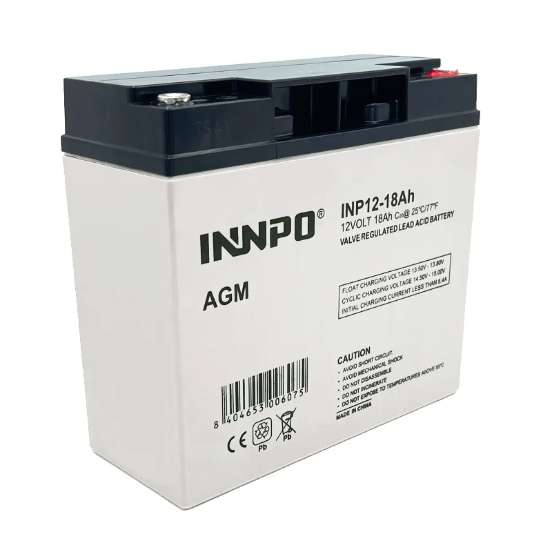 Lead AGM Battery 12V 18A