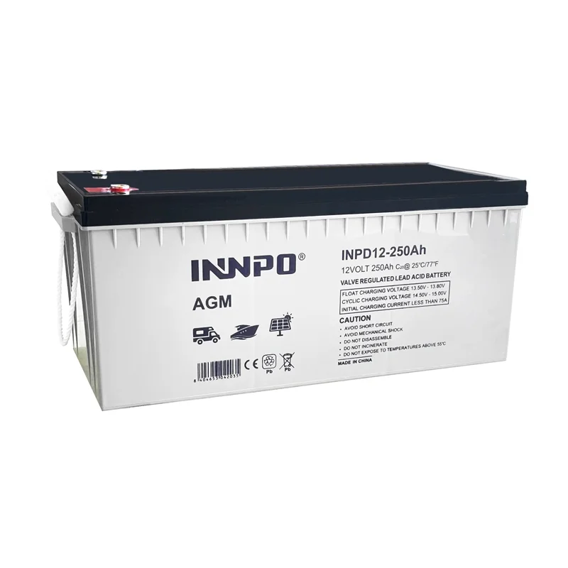 Lead-Acid AGM Battery 12V 250Ah 1200A