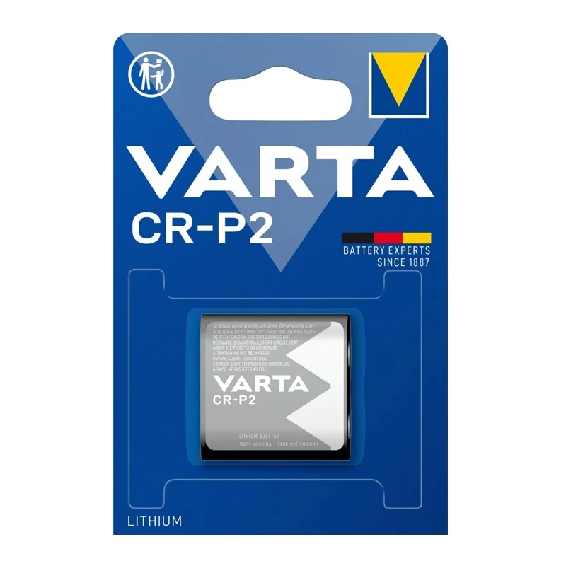 Lithium Batteries Varta CR-P2 Lithium Professional (1 Unit)