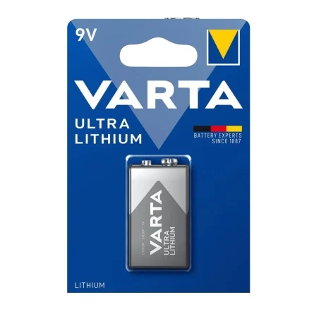 Lithium Batteries Varta 9V Ultra Lithium (1 Unit)
