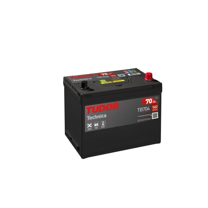 Battery Tudor Technica TB704 70Ah