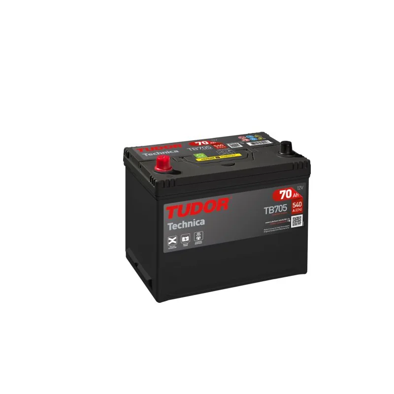 Battery Tudor Technica TB705 70Ah