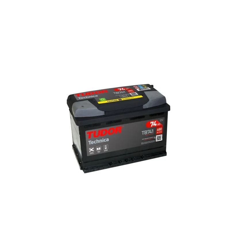 Battery Tudor Technica TB741 74Ah