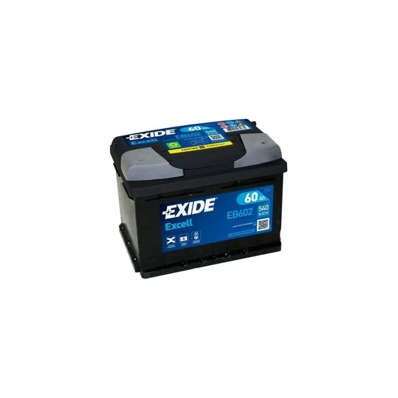 Battery Exide Excell EB602 60Ah