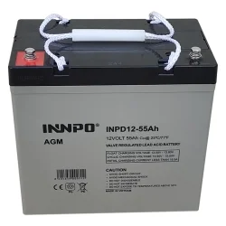 Lead-Acid AGM Battery 12V 55Ah