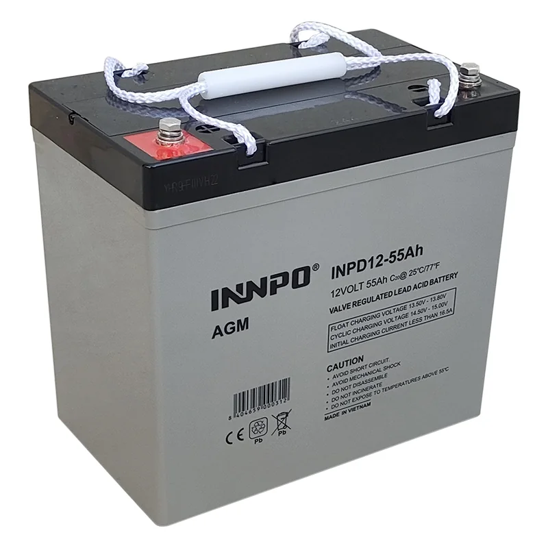 Lead-Acid AGM Battery 12V 55Ah