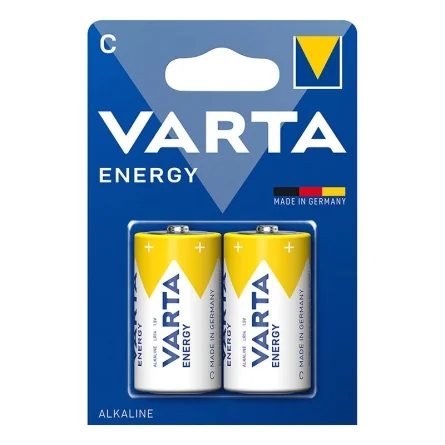Varta C Energy Alkaline Batteries (2 Units)