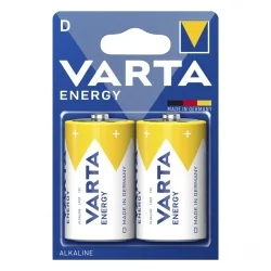 Varta D Energy Alkaline Batteries (2 Units)