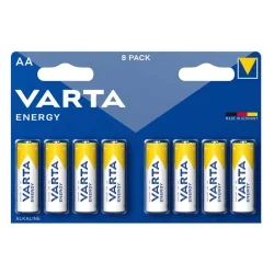 Varta AA Energy Alkaline Batteries (8 Units)