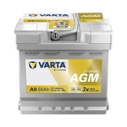 Battery Varta A9 Start Stop AGM 50Ah