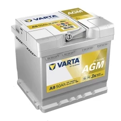 Battery Varta A9 Start Stop AGM 50Ah