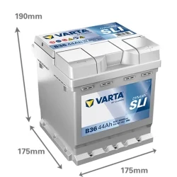 Battery Varta B36 SLI 44Ah