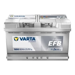 Battery Varta N80 Start Stop EFB 80Ah