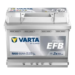 Battery Varta N60 Start Stop EFB 60Ah