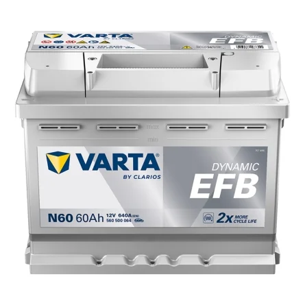 Battery Varta N60 Start Stop EFB 60Ah