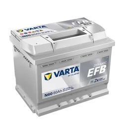 Battery Varta N60 Start Stop EFB 60Ah