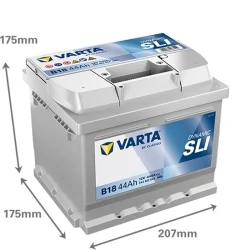 Battery Varta B18 SLI 44Ah