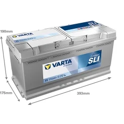 Battery Varta I1 SLI 110Ah