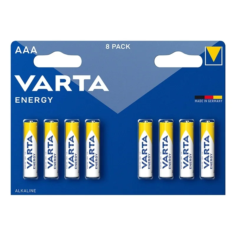 Varta Energy AAA Alkaline Batteries (8 Units)