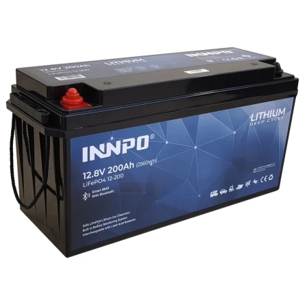 Lithium battery LiFePO4 12.8V 200Ah