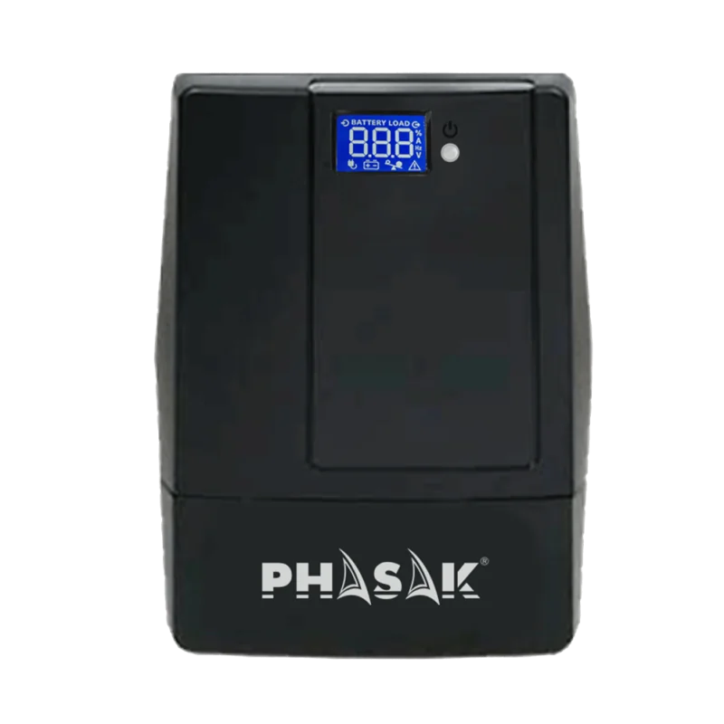 Phasak PH 9420 2000VA / 1200W UPS with AVR – Power Backup for Computers, Servers and Network Systems