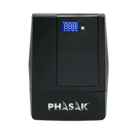 Phasak PH 9420 2000VA / 1200W UPS with AVR – Power Backup for Computers, Servers and Network Systems