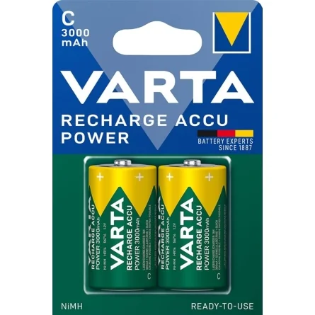 Rechargeable batteries Varta C 3000 mAh