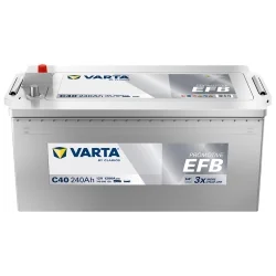 Battery Varta C40 240Ah