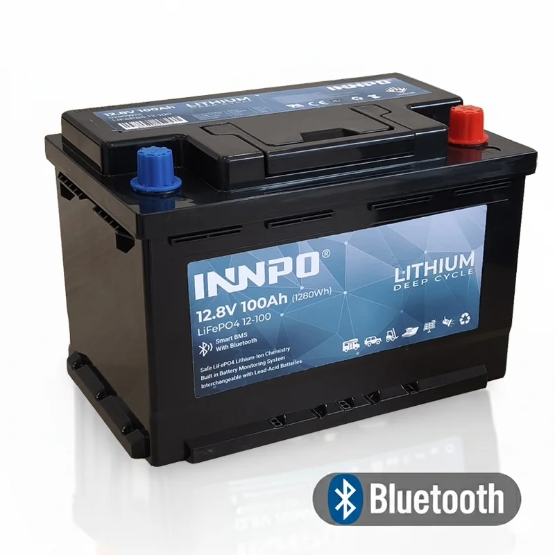 Lithium battery LiFePO4 12.8V 100Ah