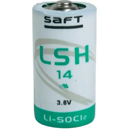 Standard Lithium Battery C Saft LSH 14 3.6V Li-SOCl2