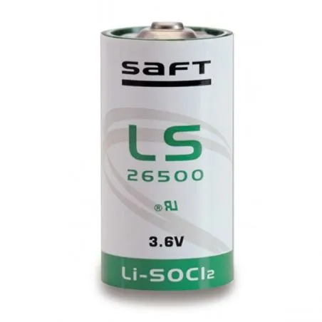 Standard Lithium Battery C Saft LS 26500 3.6V Li-SOCl2