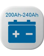 De 200Ah a 240Ah